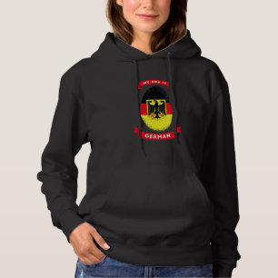 My Dna Is German Germany Flag Fingerprint Nation C Hoodie