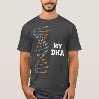 My Dna Is Pizza And Sleep 10472414 T-Shirt