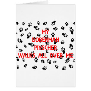 my doberman pinscher walks on me.png