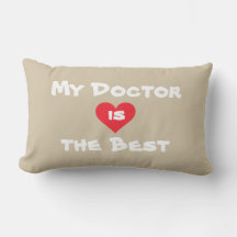 My Doctor is The Best - Cute Heartfelt White Beige