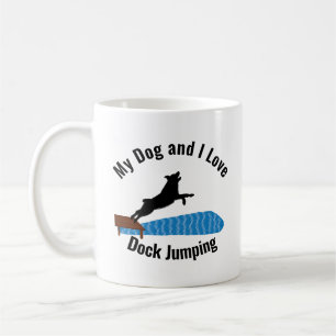 My Dog and I Love Dock Jumping Aussie Coffee Mug