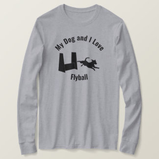 My Dog and I Love Flyball Terrier T-Shirt