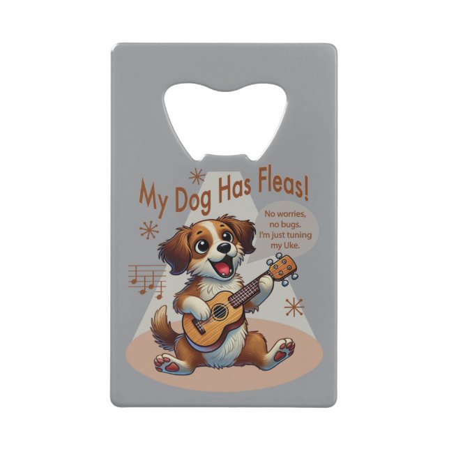 My Dog Has Fleas Ukulele Tuning Song (Front)