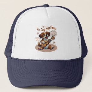 My Dog Has Fleas Ukulele Tuning Song Trucker Hat