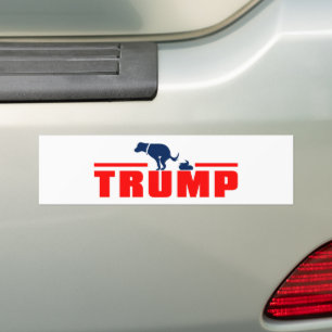My Dog Hates Trump Anti-Trump Bumper Sticker