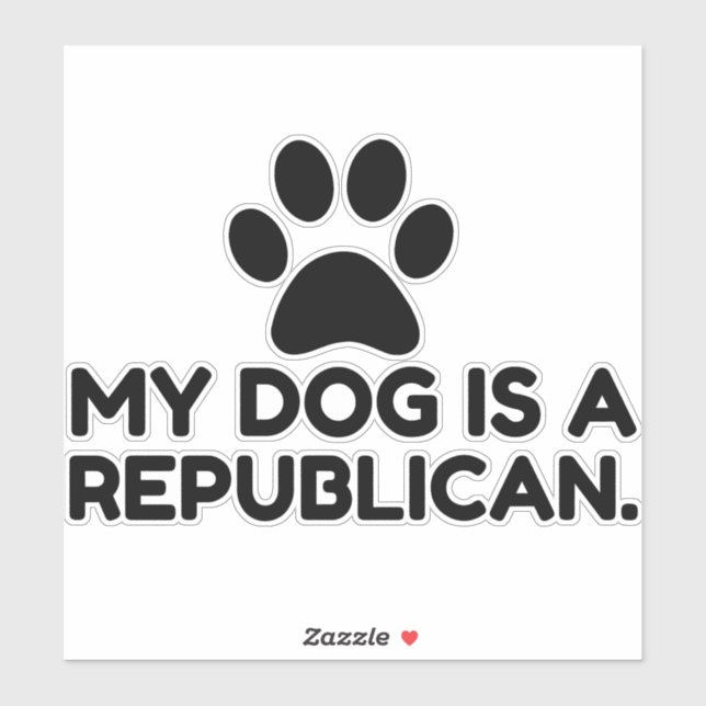 My Dog Is A Republican (Sheet)
