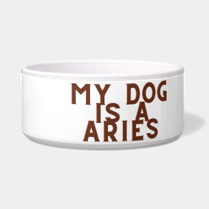 My dog is an Aries