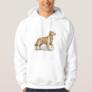 My Dog Is My Best Friend – Paw Print Hoodie