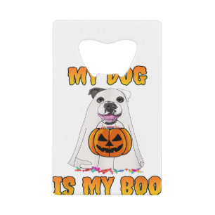 My Dog Is My Boo Ghost Dog Halloween Dog Lover
