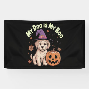 My Dog is My Boo Halloween Banner