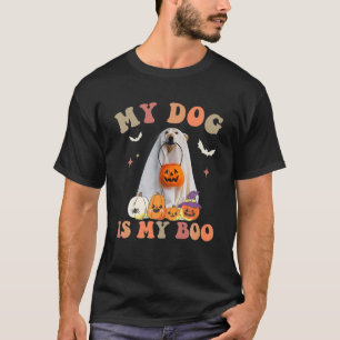 My Dog Is My Boo Spooky Season Ghost Halloween T-Shirt
