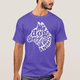My Dog is my Spirit Animal Pet Lovers T-Shirt