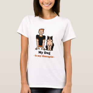 My Dog is my therapist T-Shirt