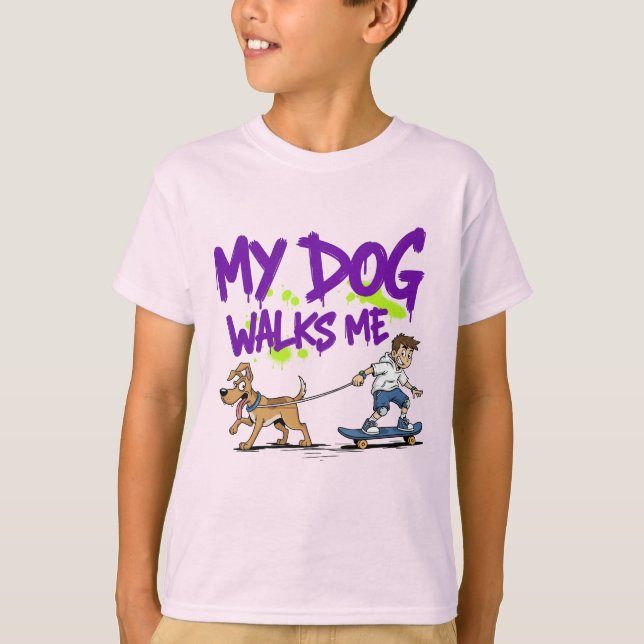 My Dog, My Boss T-Shirt (Front)
