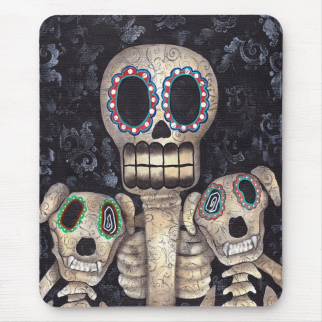 My Dogs and I Mousepad (Front)