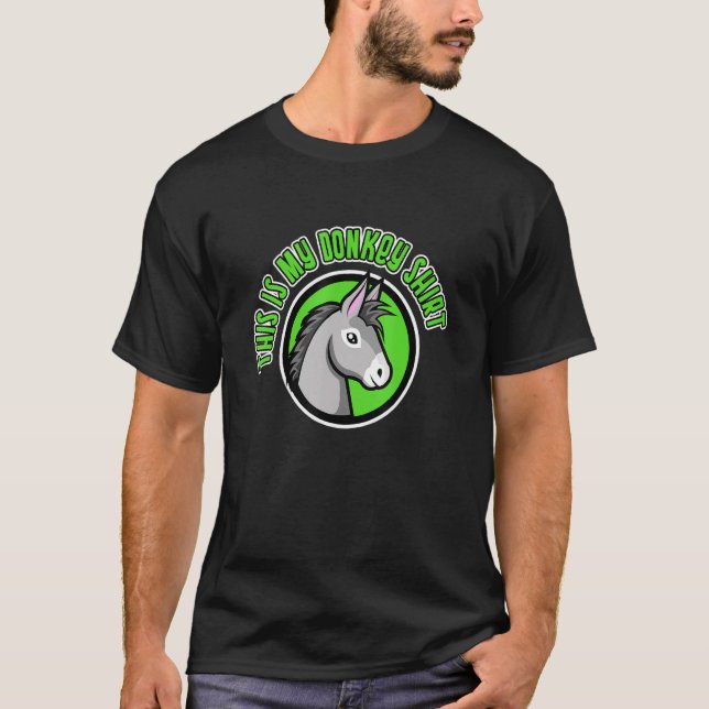 My Donkey Baby Donkey Mule T-Shirt (Front)