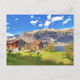 My Dream Home in the Mountains Postcard