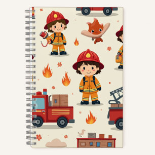 My dream is a firefighter notebook