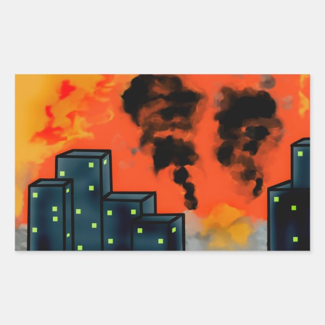 My Dream Rectangular Sticker (Front)
