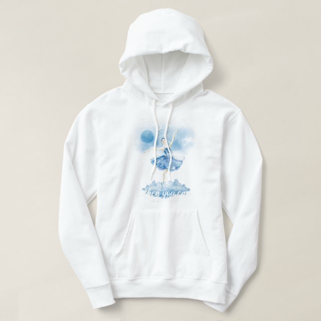 My drug of choice is white powder   hoodie (Design Front)