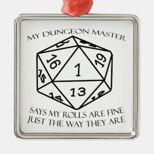My Dungeon Master Metal Tree Decoration