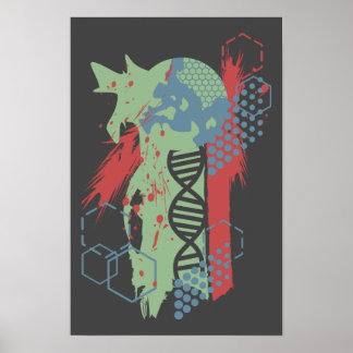 My Earth My DNA Poster