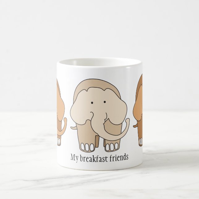 My Elephant Breakfast Mug (Center)