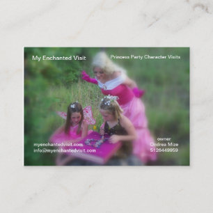My Enchanted Visit Business Card