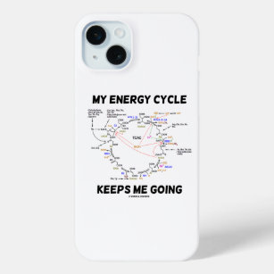 My Energy Cycle Keeps Me Going Krebs Cycle Humour iPhone 15 Mini Case