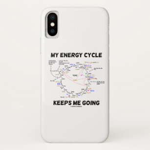 My Energy Cycle Keeps Me Going Krebs Cycle Humour Case-Mate iPhone Case