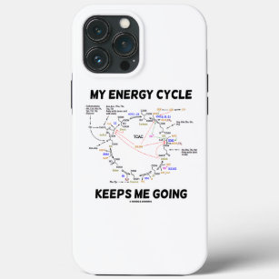 My Energy Cycle Keeps Me Going Krebs Cycle Humour iPhone 13 Pro Max Case