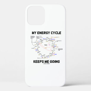 My Energy Cycle Keeps Me Going Krebs Cycle Humour iPhone 12 Case