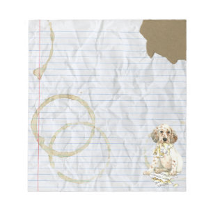 My English Setter Ate My Lesson Plan Notepad