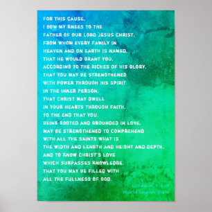 My Ephesians 3 Prayer For You Poster
