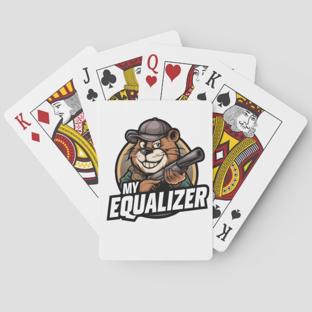 MY EQUALIZER  PLAYING CARDS (Back)