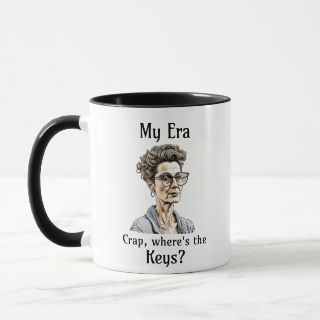 My Era | Crap, Where's the Keys? Mug (Left)