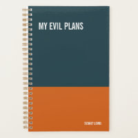 My Evil Plans Snarky Daily Desk Calendar, Spiral 