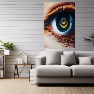 My eye AI Art Poster