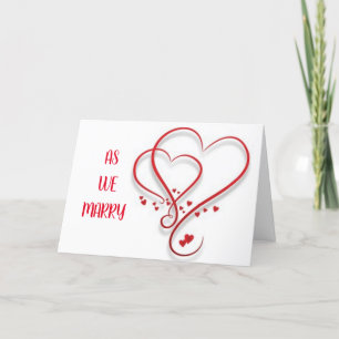 **MY EYES ALWAYS SEARCH FOR YOU MY LOVE** WEDDING HOLIDAY CARD