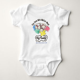 My family  baby bodysuit
