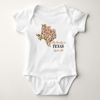 My Family in Texas Love's Me Baby Bodysuit