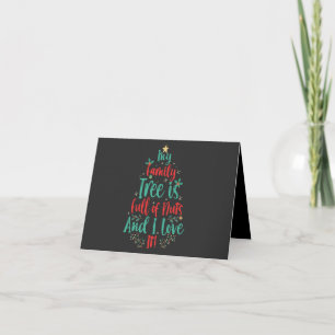 My Family Tree is Full of Nuts And i Love it Xmas Invitation