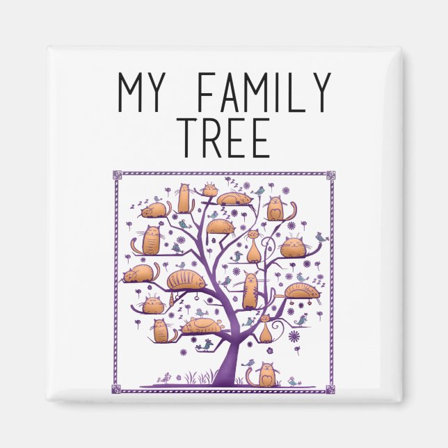 My Family Tree Magnet (Front)