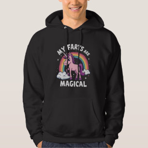 My Farts Are Magical Funny Unicorn Rainbow Hoodie