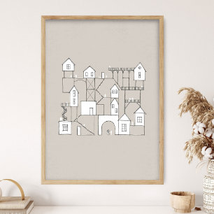 My Father's House, Many Rooms, Dwellings, Heaven,  Poster