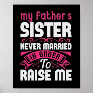 My Father'S Sister Never Married In Order To Raise Poster
