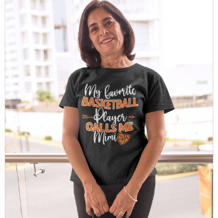 My Favorite Basket ball Player Call Me Mimi T-Shirt