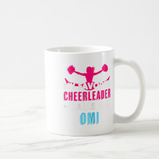 My Favorite Cheerleader Calls Me Omi Cheerleading  Coffee Mug