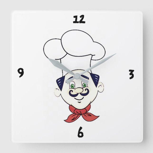 **MY FAVORITE CHEF** CLOCK (Front)