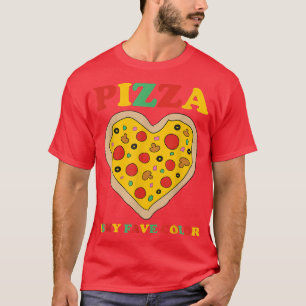 My Favorite Color Is Pizza Funny Pepperoni Slice D T-Shirt